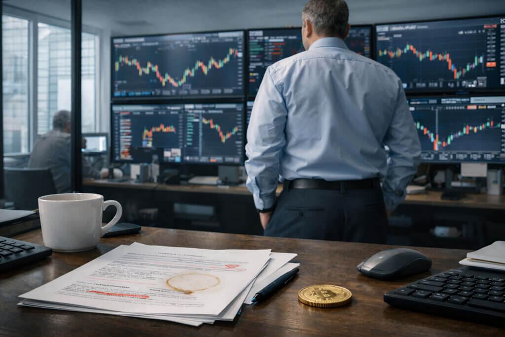 The next Bitcoin shock could be where Wall Street finally loses faith and starts selling